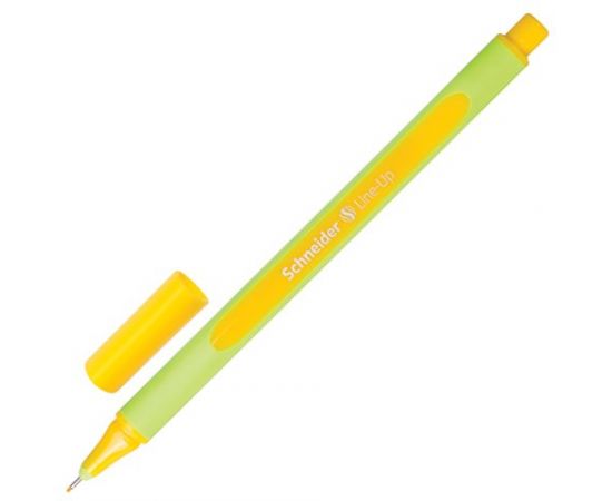 745968 - Ручка капиллярная SCHNEIDER (Германия) Line-Up, ЗОЛОТОСТО-ЖЕЛТАЯ, трехгранная, линия письма 0,4 мм (1)