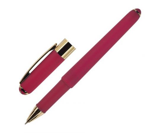 746146 - Ручка шариковая BRUNO VISCONTI Monaco, пурпурный корпус, узел 0,5 мм, линия 0,3 мм, синяя, 20-0125/2 (1)