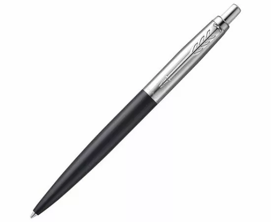 746208 - Ручка шариковая PARKER Jotter XL, УТОЛЩЕННЫЙ корпус, черный матовый лак, детали из нержавеющей ста (1)