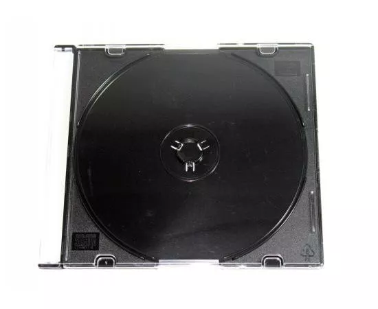 10339 - CD-box (одинарный) SLIM 5мм Черный (1)