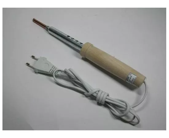 11307 - Паяльник ЭПСН 65Вт/220V (г.Псков) деревянная ручка (1)