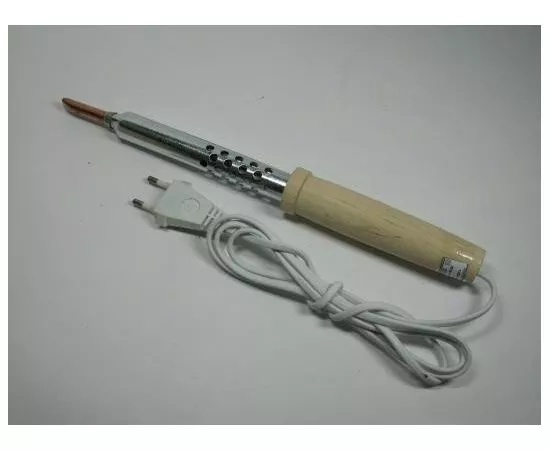 11308 - Паяльник ЭПСН 80Вт/220V (г.Псков) деревянная ручка (1)