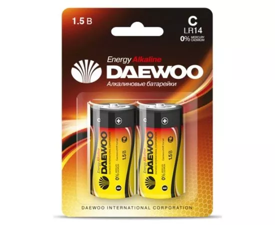 12360 - Элемент питания Daewoo  Energy LR14/343  BL2 (1)