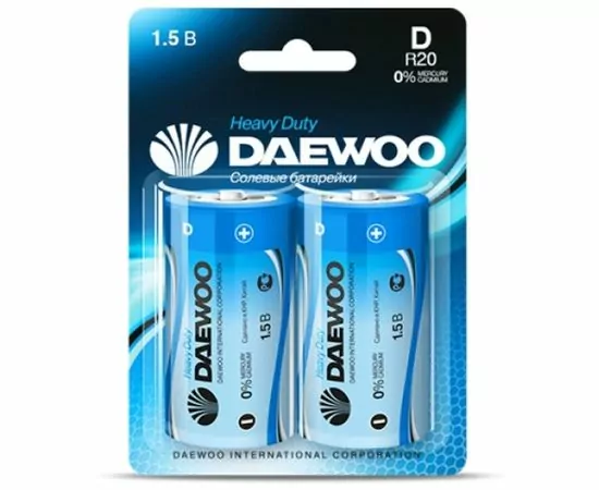 12369 - Элемент питания Daewoo R20/373  BL2 (1)