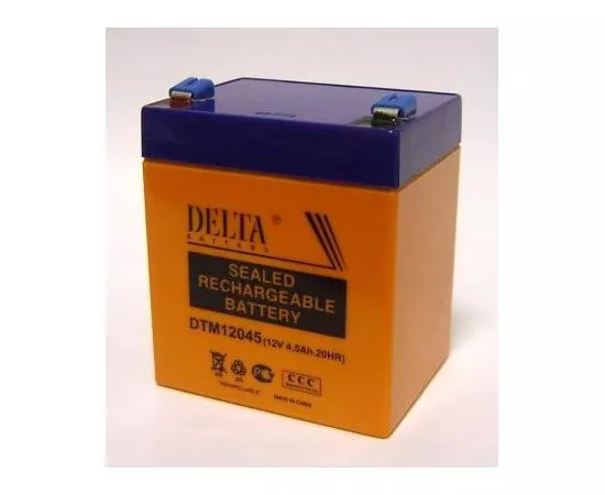 12712 - Аккумулятор 12V 4.5Ah Delta DTM 12045, 90x70x107 (1)