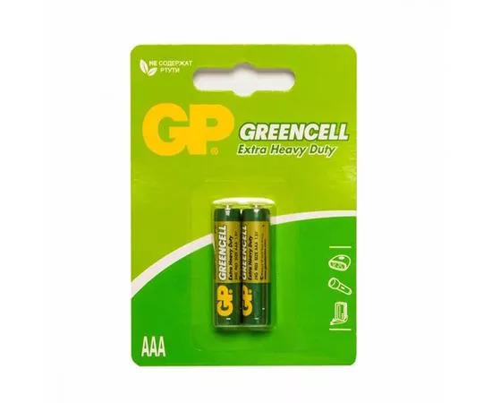 13101 - Элемент питания GP Greencell 24G R03/286 BL2 (1)