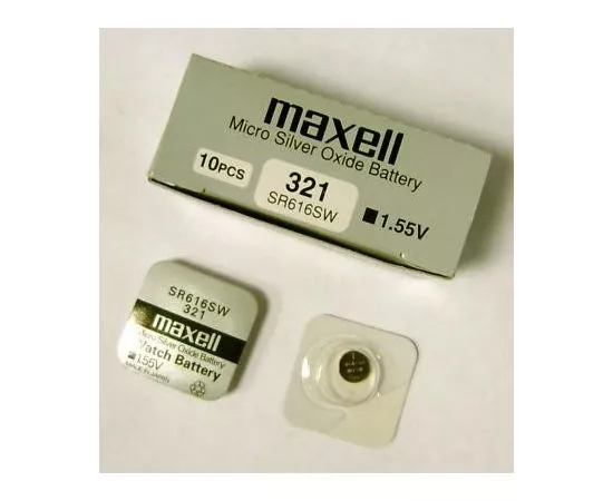 14269 - Элемент питания Maxell 321 (SR65) SR616SW BL1 (1)