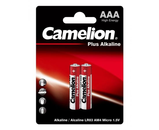 15691 - Элемент питания Camelion Plus Alkaline LR03/286 BL2 (1)