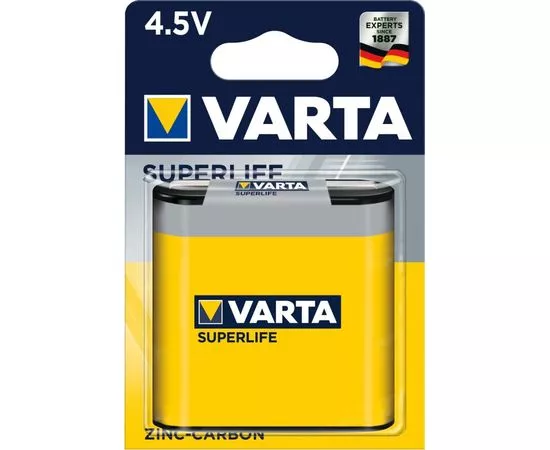 15840 - Элемент питания Varta 2012.101.411 SuperLife /3R12 BL1 (1)