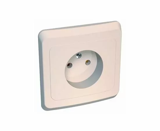 16937 - Systeme Electric Этюд роз. СУ 1мест. крем. (пл.осн.) PC16-001K (20!) (1)