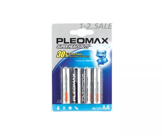 17508 - Элемент питания Pleomax Super Heavy Duty R6/316 BL4 (1)
