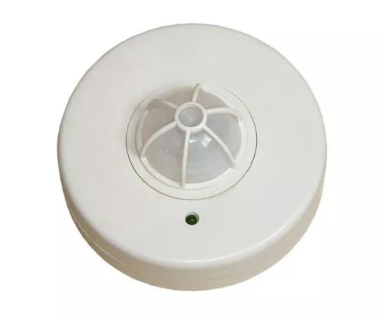 17639 - Camelion LX-28B датчик движения 1200W 360° потолочный настраиваемый (дальность 12м)  IP20 (1)
