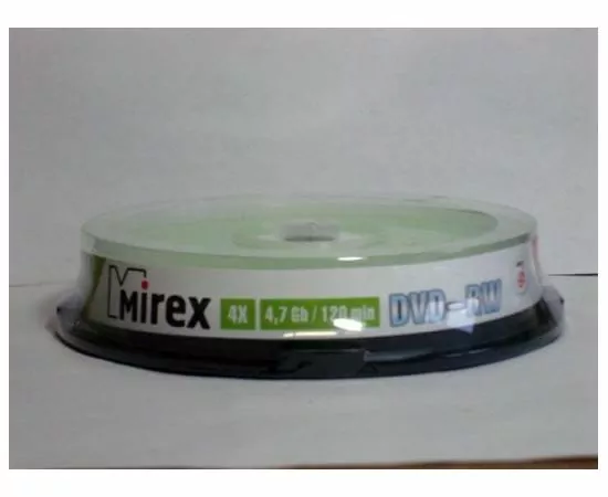 17768 - DVD-RW Mirex 4x, 4.7 Gb БОКС10шт. (1)