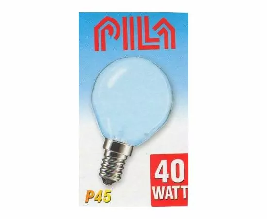 1993 - Pila P45 E14 40W шар матовая (1)