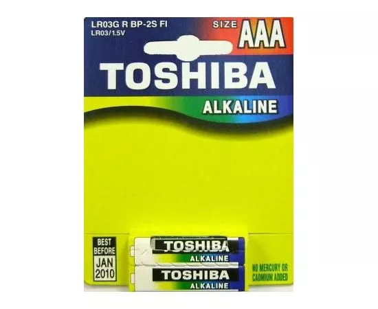 200 - Элемент питания Toshiba LR03/286 BL2 (1)
