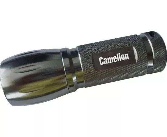 24645 - Camelion фонарь ручной LED5107-9 (3xR03 в компл.) 9св/д 0.8W (35lm), титан/алюминий, BL (1)