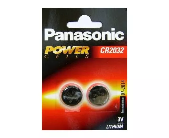 3496 - Элемент питания Panasonic CR2032 BL2 (1)