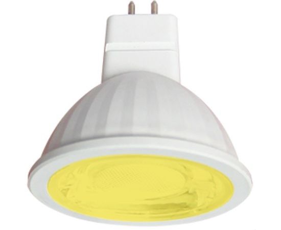 673288 - Ecola MR16 GU5.3 220V 9W Желтый прозр. 47x50 M2CY90ELT (10!) (1)