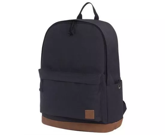 749045 - Рюкзак BRAUBERG универсальный, сити-формат, Black Melange, с защитой от влаги, 43х30х17 см, 228841 (1)