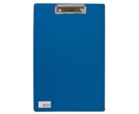 321920 - Доска-планшет BRAUBERG Comfort с верхним прижимом А4, 23*35см, картон/ПВХ, синяя, 222659 (1)