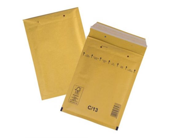745142 - Конверт-пакеты с прослойкой из пузырчатой пленки (170х220 мм), крафт-бумага, отрывная полоса, КОМПЛЕ (1)