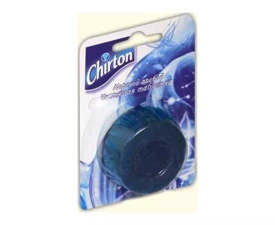 151043 - Чистящая таблетка для унитаза Чиртон Морской Прибой 50гр ЧИРТОН(АН3!) (1)