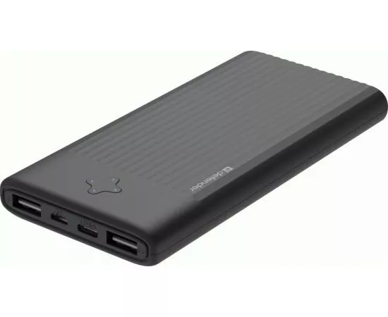 787730 - Внешний аккумулятор Power bank Defender ExtraLife 10000D 2xUSB,2.1A,10000mAh,2 входа, 83662 (1)
