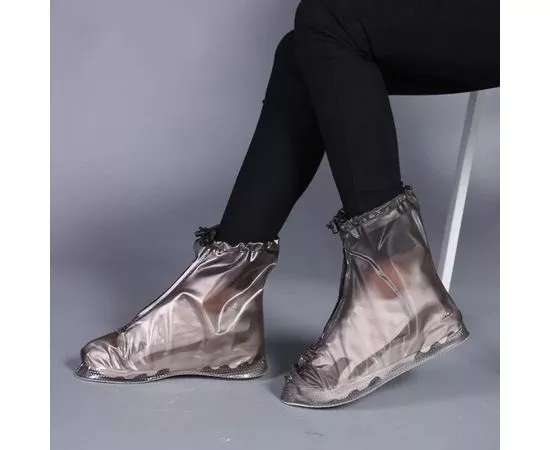 682494 - CELLTIX Чехлы на обувь от дождя и грязи, р-р 42-43, XL, черные, E1M (1)