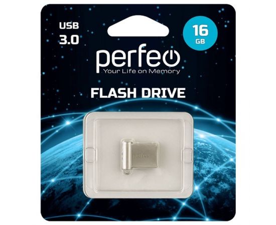 771284 - Флэш-диск USB 3.0 16GB Perfeo M06 Metal Series (1)