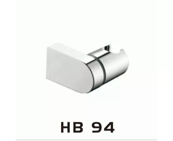 789808 - Haiba Держатель лейки для душа, боковой поворот, пластик, хром, (цена за шт.), HB94 (1)