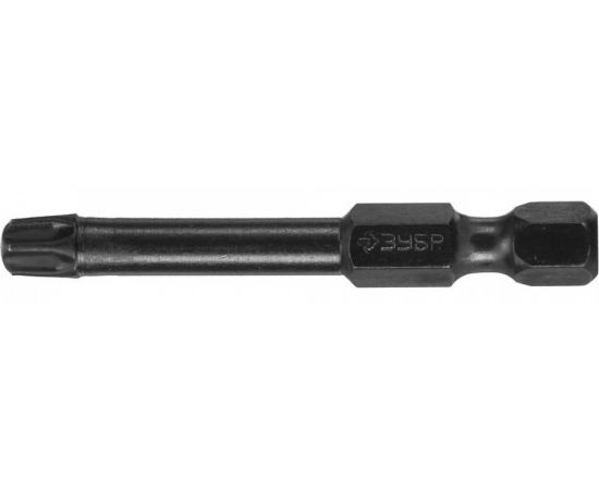 529189 - Биты ЗУБР ПРОФИ TORX, тип хвостовика E 1/4, T30, 50мм, 2шт, на карточке (1)