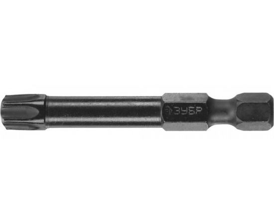 529190 - Биты ЗУБР ПРОФИ TORX, тип хвостовика E 1/4, T40, 50мм, 2шт, на карточке (1)