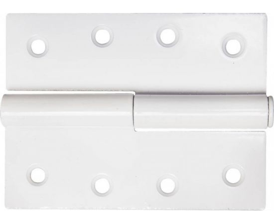 532618 - Петля дверная STAYER MASTER разъемная, цвет белый, левая, 100мм (1)