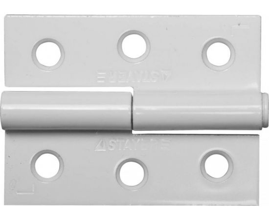 532620 - Петля дверная STAYER MASTER разъемная, цвет белый, левая, 65мм (1)