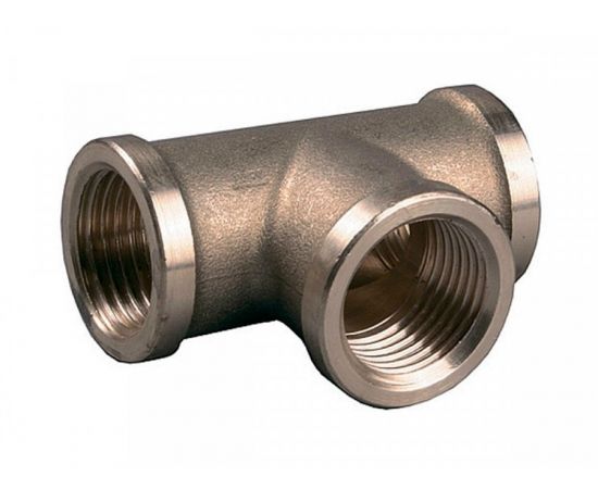 536048 - Тройник GENERAL FITTINGS латунь, г/г/г, 3/4 (1)