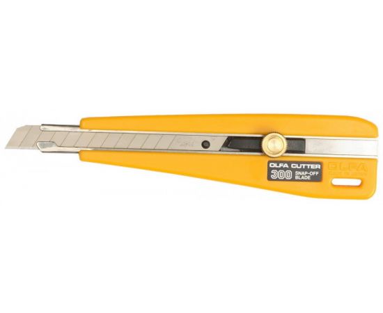 545561 - Нож OLFA с выдвижным лезвием с фиксатором, 9мм (1)
