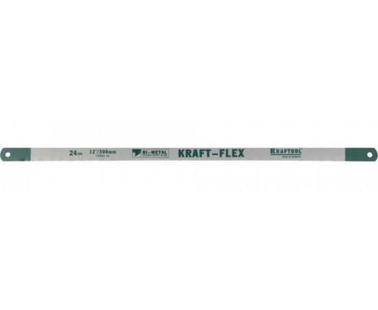 546171 - Полотно KRAFTOOL PRO KRAFT-FLEX по металлу, Bi-Metal, 24TPI, 300 мм, 10 шт (1)