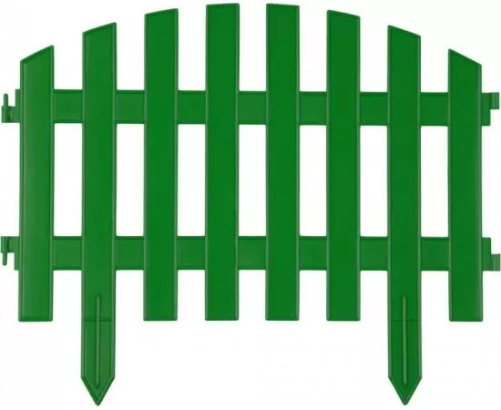 548383 - Забор декор GRINDA АР ДЕКО, 28x300см, зеленый zu422203-G (1)