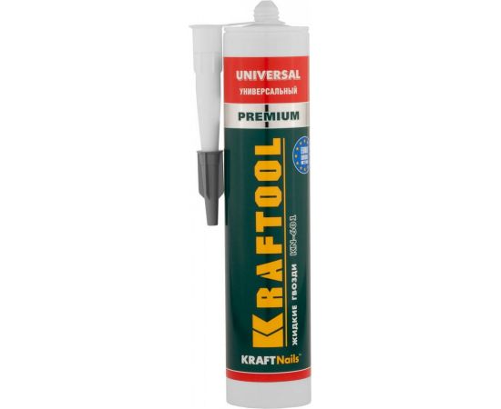 549613 - Клей монтажный KRAFTOOL KraftNails Premium KN-601, универсальный, для наружных и внутренних работ, (1)