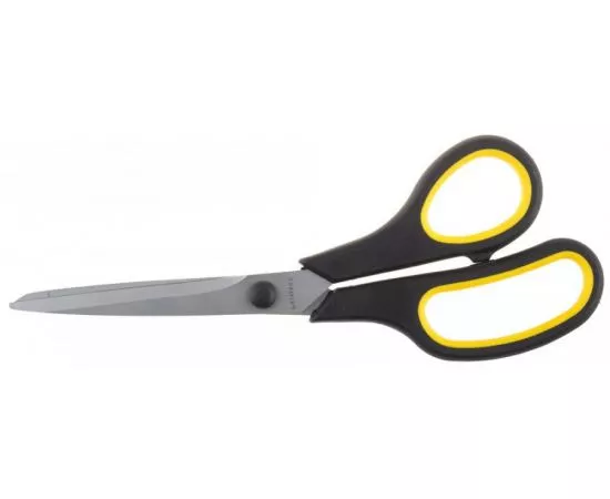 551679 - Ножницы STAYER MASTER хозяйственные, изогнутые, двухкомпонентные ручки, 215мм (1)
