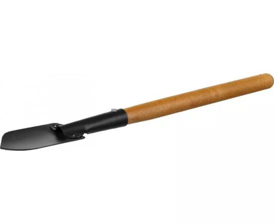 628639 - Лопаточка садовая PROLine с деревянной ручкой, GRINDA 421516, 125х92х560мм (1)