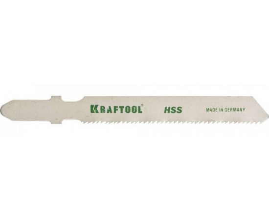 628899 - Полотна KRAFTOOL, T118A, для эл/лобзика, HSS, по металлу (1,5-2мм), EU-хвост., шаг 1,2мм, 55мм, 5шт (1)