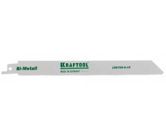 639825 - Полотно KRAFTOOL INDUSTRIE QUALITAT, S1122VF, д/эл.ножовки, Bi-Met, по мет., дереву, 180/1.8-2.5мм (1)