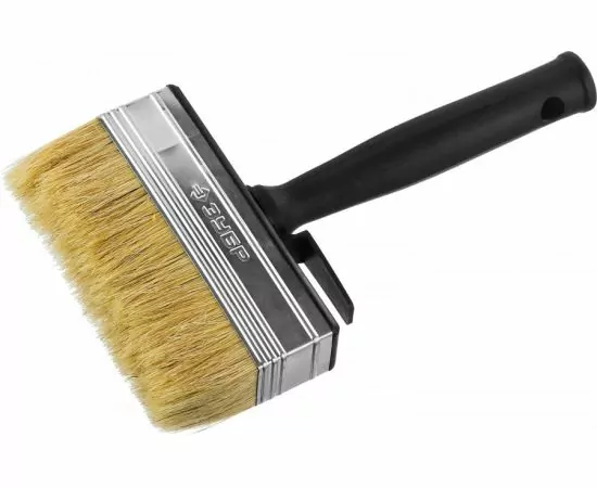 655381 - Кисть-макловица ЗУБР ОПТИМА, светлая щетина, пластмассовый корпус, 30х120мм (1)