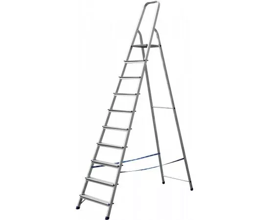 655470 - Лестница-стремянка СИБИН алюминиевая, 10 ступеней, 208 см (1)