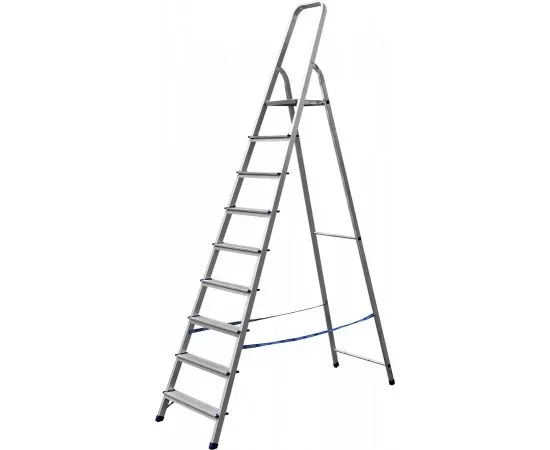 655472 - Лестница-стремянка СИБИН алюминиевая, 9 ступеней, 187 см (1)