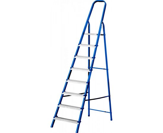 679041 - Лестница-стремянка стальная, 8 ступеней, 162 см, MIRAX (1)