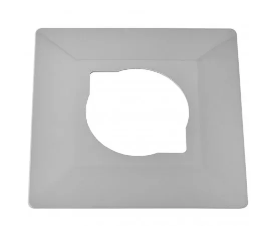780484 - Bylectrica рамка декор. защитная под выкл./роз. светло-серый (накладка) ЮЛИГ.735212.410 с/серый (1)