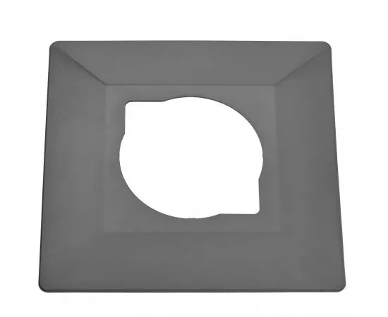 780485 - Bylectrica рамка декор. защитная под выкл./роз. темно-серый (накладка) ЮЛИГ.735212.410 т/серый (1)