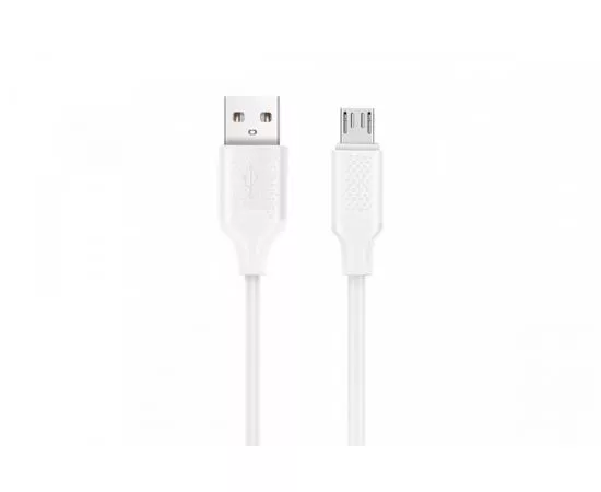 773483 - Кабель USB(A)шт. - microUSBшт. HARPER BCH-321 White, 1м, белый (1)